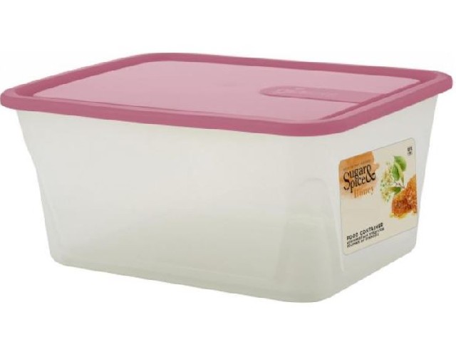 Контейнер для продуктов Sugar&Spice Honey 0,9л прямоугольный брусника